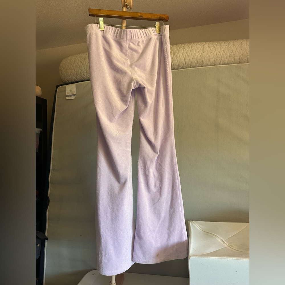 Wild Fable Lavender Flare Pants - Picture 2 of 6